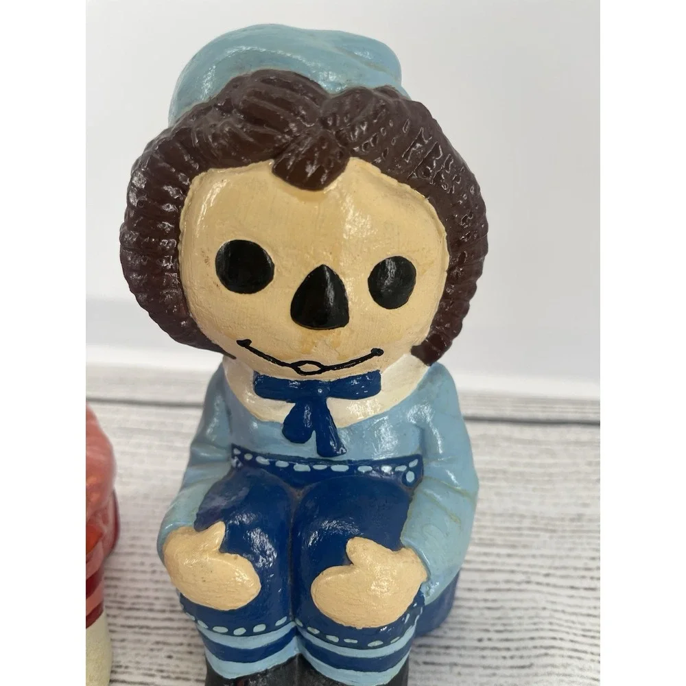 Bookends Vintage Raggedy Ann &  Andy‎ Bookends Vintage Home Decor